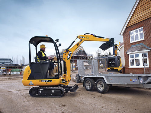 Minibagger - 8014 CTS - JCB Deutschland GmbH - auf Raupen