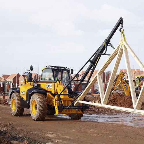Teleskoplader für Baustelle - 535-95 - JCB Deutschland GmbH - zum Laden / Tier 4