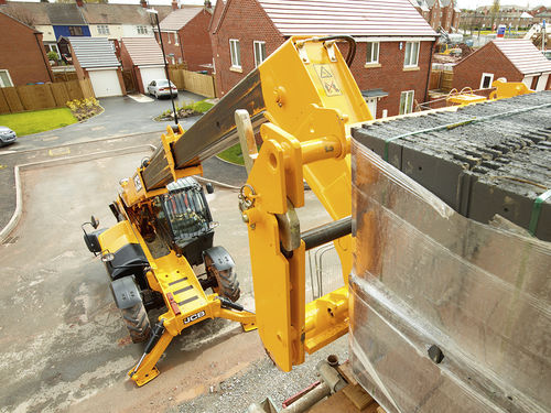 Teleskoplader für Baustelle - 535-125 HI-VIZ - JCB Deutschland GmbH - Tier 4 / zum Laden