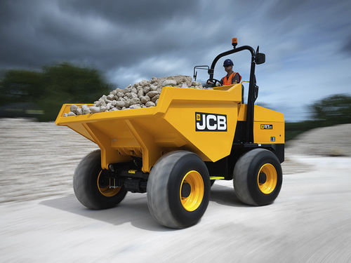 Dumper mit Gelenk - 9T - JCB Deutschland GmbH - Rad / für Baustelle