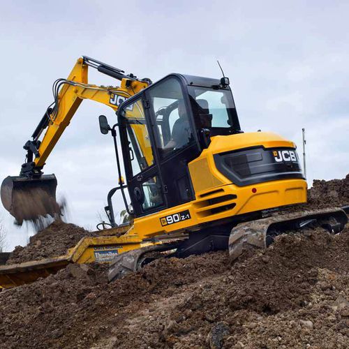 Minibagger - 90Z-1 - JCB Deutschland GmbH - auf Raupen / Diesel