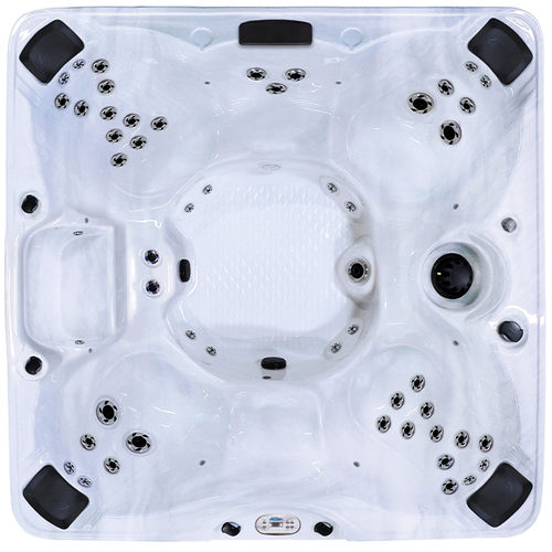 Whirlpool zum Aufstellen - Bel Air Plus - Cal Spas - quadratisch / Sechssitzer / Acryl