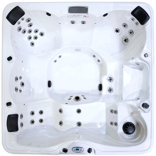 Whirlpool zum Aufstellen -  Pacifica Plus - Cal Spas - quadratisch / Sechssitzer / Acryl