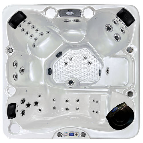 Whirlpool zum Aufstellen - Pacifica - Cal Spas - quadratisch / Sechssitzer / Acryl