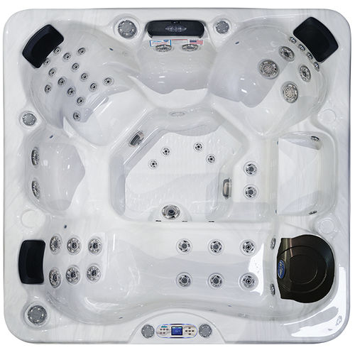 Whirlpool zum Aufstellen - Costa - Cal Spas - quadratisch / Sechssitzer / Acryl