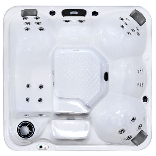 Whirlpool zum Aufstellen - Hawaiian Plus - Cal Spas - quadratisch / Sechssitzer / Acryl