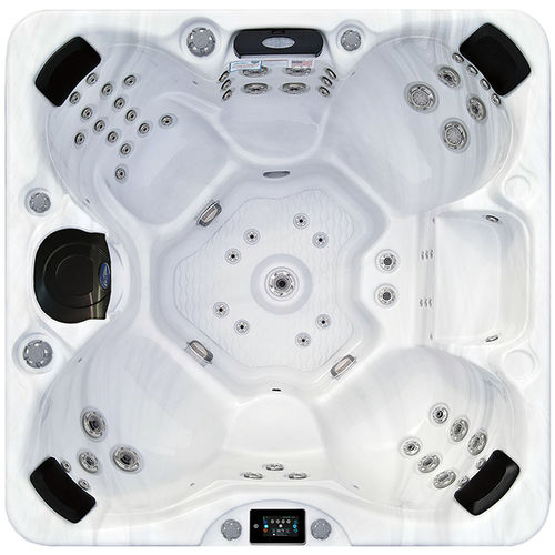 Whirlpool zum Aufstellen - Baja-X - Cal Spas - quadratisch / Sechssitzer / Acryl