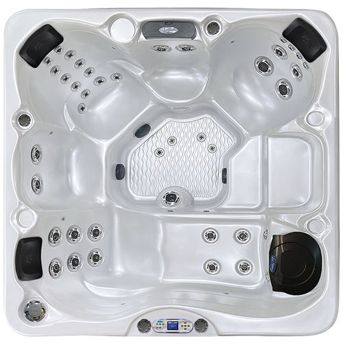 Whirlpool zum Aufstellen - Avalon - Cal Spas - quadratisch / Sechssitzer / Acryl