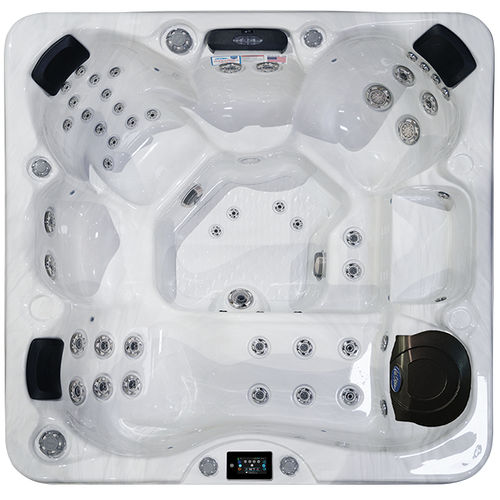 Whirlpool zum Aufstellen - Costa-X - Cal Spas - quadratisch / Sechssitzer / Acryl
