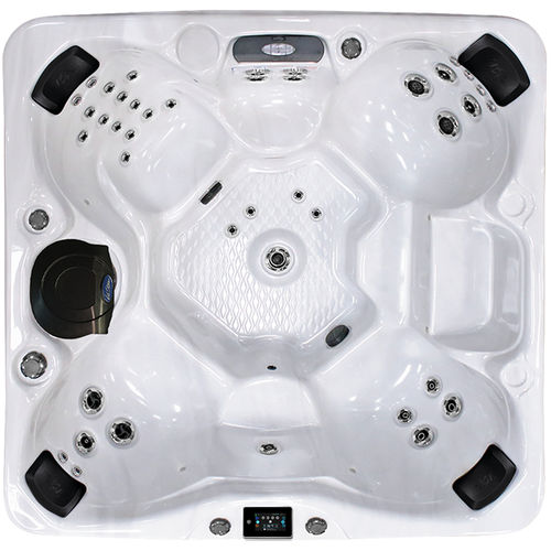 Whirlpool zum Aufstellen - Cancun-X - Cal Spas - quadratisch / Sechssitzer / Acryl