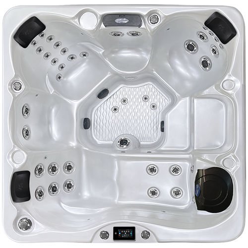 Whirlpool zum Aufstellen - Avalon-X - Cal Spas - quadratisch / Sechssitzer / Acryl