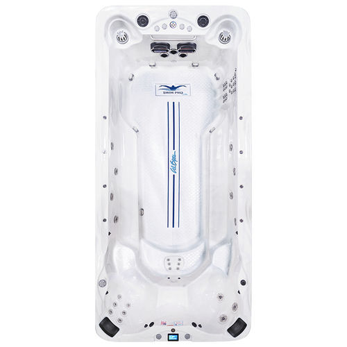 Schwimm-Hot-Tub / zum Aufstellen - Commander-X - Cal Spas - rechteckig / 12 Personen / Acryl