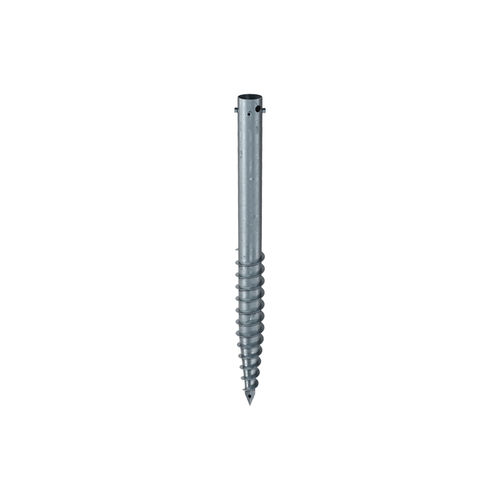Schraubpfahl - G 89x1300-4xM12 - Krinner Schraubfundamente - galvanisiertem Stahl / für Holzhaus