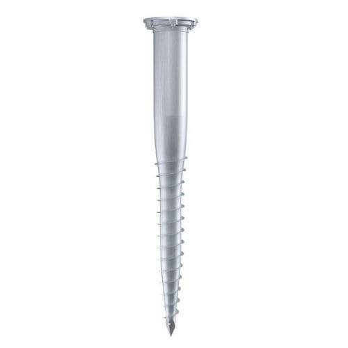 Schraubpfahl - E 140X1600-E76-100 - Krinner Schraubfundamente - Metall / Röhren