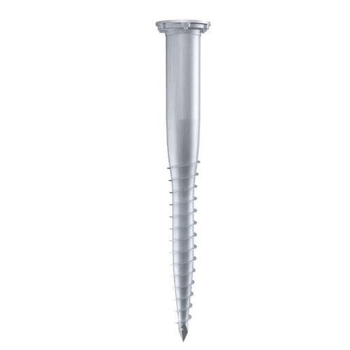 Schraubpfahl - E 140X1300-E76-100 - Krinner Schraubfundamente - Metall / Röhren