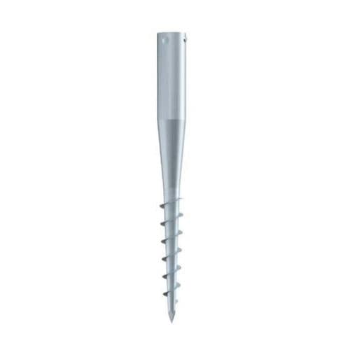 Schraubpfahl - G 66X550-1XM8 - Krinner Schraubfundamente - galvanisiertem Stahl / für Holzhaus / Röhren