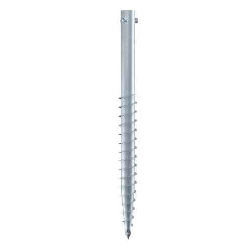 Schraubpfahl - G 76X1300–3XM16  - Krinner Schraubfundamente - galvanisiertem Stahl / für Photovoltaikanlage / Röhren