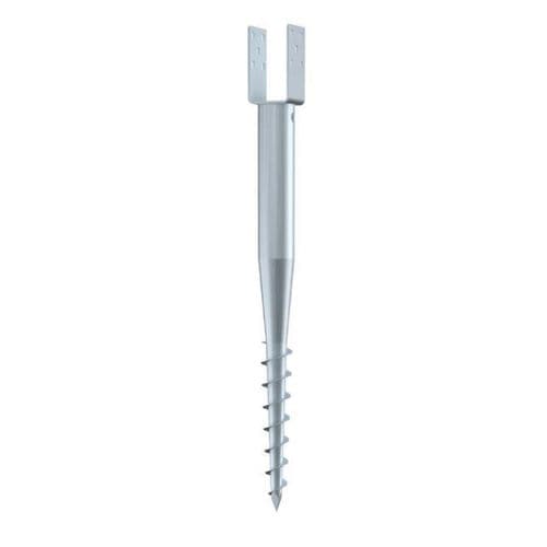 Schraubpfahl - U 66X730-71 - Krinner Schraubfundamente - galvanisiertem Stahl