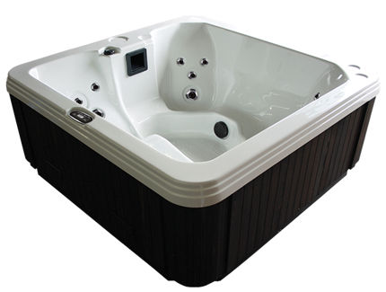 Whirlpool zum Aufstellen - ISLANDER - COAST SPAS - quadratisch / Fünfsitzer / für Privatgebrauch