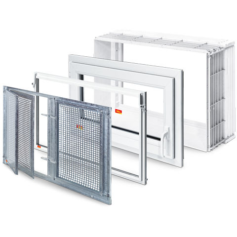 Stahlfenster - MEALUXIT - MEA Water Management - MEA Bautechnik GmbH - Flügel / Dreh-Kipp / mit Doppelverglasung