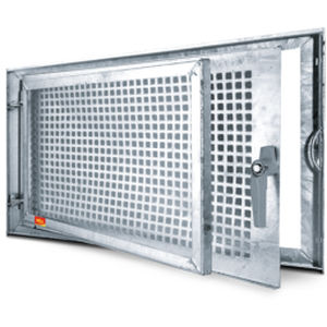 Fenster / galvanisiertem Stahl - MEALIT - MEA Water Management - MEA Bautechnik GmbH - Flügel / hochleistungsfähig / hochbelastbar