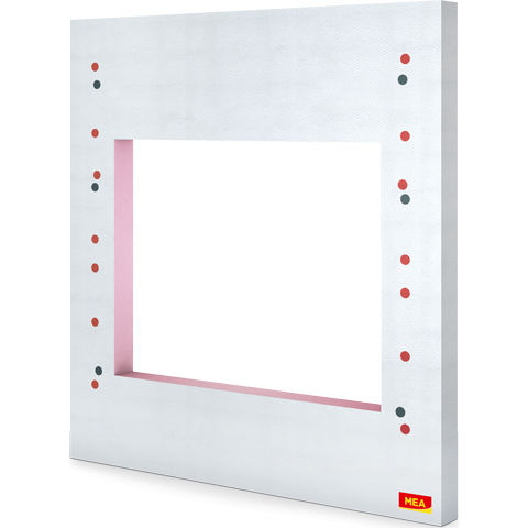 Paneel für Bauanwendungen - MEAFIX PRO - MEA Water Management - MEA Bautechnik GmbH - Wand / leicht / beleuchtet