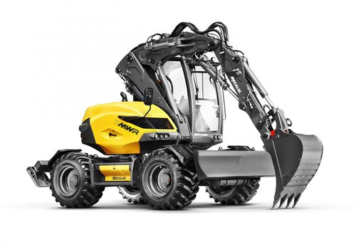 Bagger / mittlere Größe - 11MWR - MECALAC Baumaschinen GmbH - Rad / kompakt / drehbar