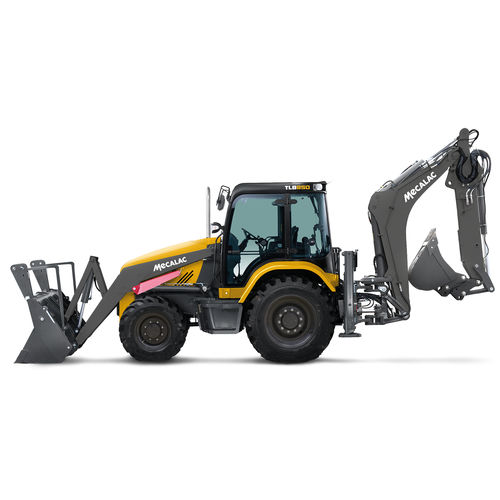 Ergonomischer Baggerlader - TLB850 - MECALAC Baumaschinen GmbH - Hochlöffel / Multifunktion