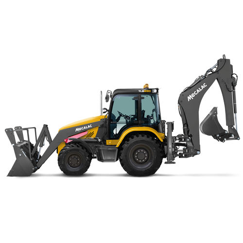 Ergonomischer Baggerlader - TLB890 - MECALAC Baumaschinen GmbH - Hochlöffel / Multifunktion