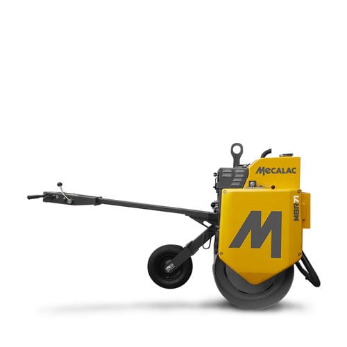 Einzylinder-Walze - MBR71 - MECALAC Baumaschinen GmbH - Vibration / für Boden / manuell