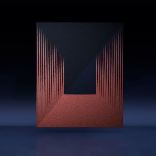 Moderner Teppich - PURRO    - LELIEVRE - Streifenmuster / geometrisches Muster / gepolstert