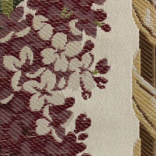 Möbelstoff - BORDURE MAUREPAS  - LELIEVRE - für Vorhänge / Wand / Blumenmotive