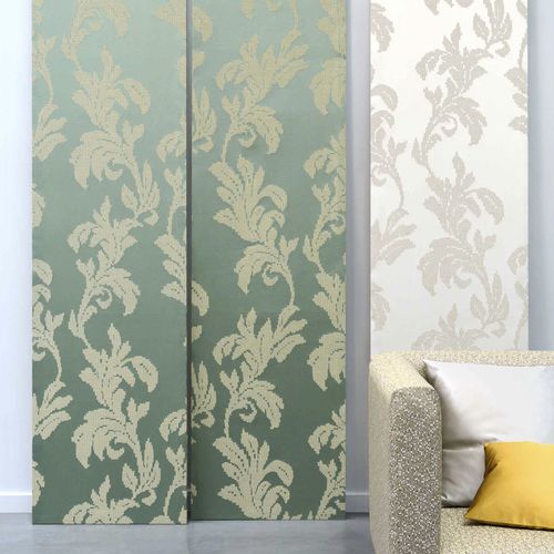 Möbelstoff - ASUKA - LELIEVRE - für Vorhänge / Wand / Blumenmotive