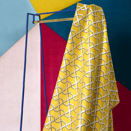 Möbelstoff - RIBON    - LELIEVRE - für Vorhänge / Wand / geometrisches Muster