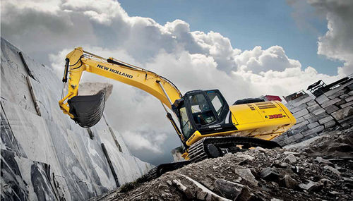 Bagger auf Raupen - E385C - New Holland Construction - für Baustelle