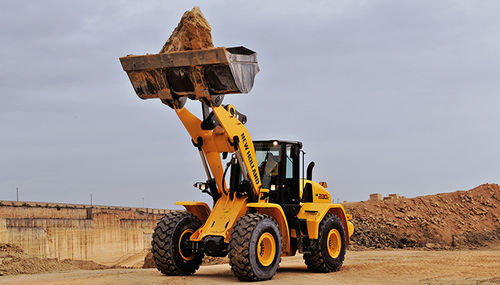 Lader mit Gummireifen - W230C - New Holland Construction - Diesel / für Baustelle