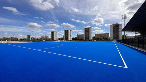 Sportboden für Außenbereich - PARIS GT ZERO - Polytan GmbH - Polyethylen / aus PU / Polyurethan