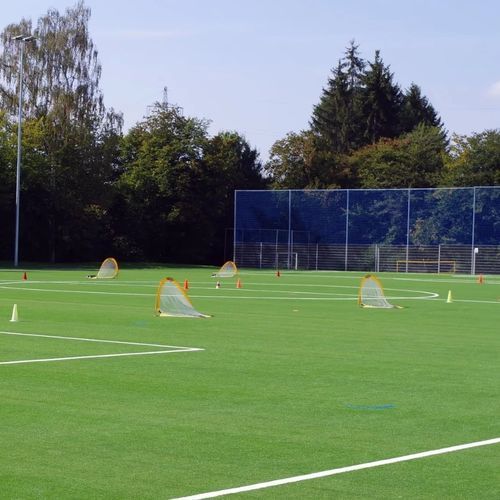 Sportboden für Außenbereich - TRION R - Polytan GmbH - Recyclingkunststoff / Synthetik / Polyethylen