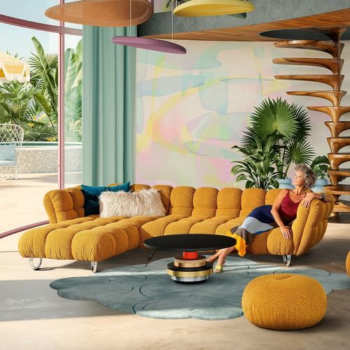 Modulsofa - BALAAO - BRETZ - Eck / modern / Stoff