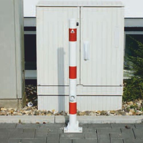 Sicherheits-Sperrpfosten - 460FUB - Schake GmbH - versenkbar / Stahl / hoch