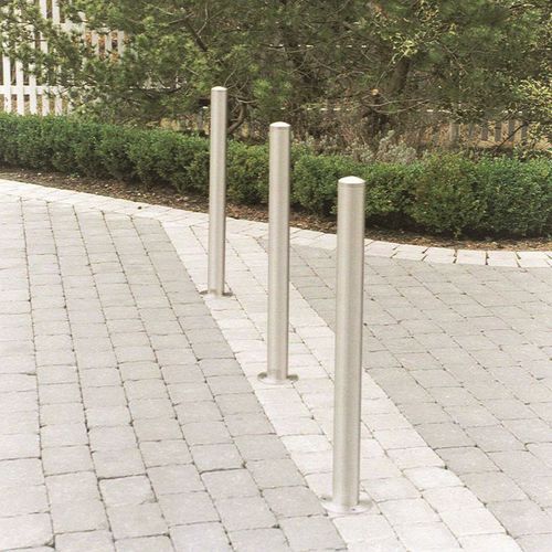 Sicherheits-Sperrpfosten - 4072 - Schake GmbH - stationär / Edelstahl / hoch