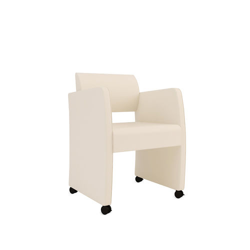 Moderner Bürostuhl - ESPACE LOGGIA - für den Innenraum / Leder / Polster