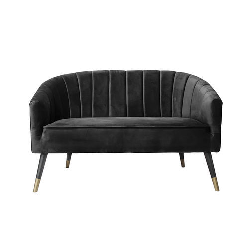 Modernes Sofa - Royal - KARLSSON CLOCKS - Samt / mit Armlehnen / braun