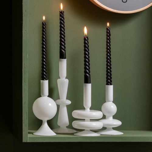 Glas-Kerzenhalter - Sparkle Tall - KARLSSON CLOCKS