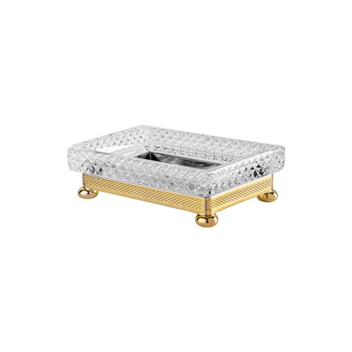 Messing-Seifenhalter - FS08C-604 - Cristal&Bronze - Kristall
