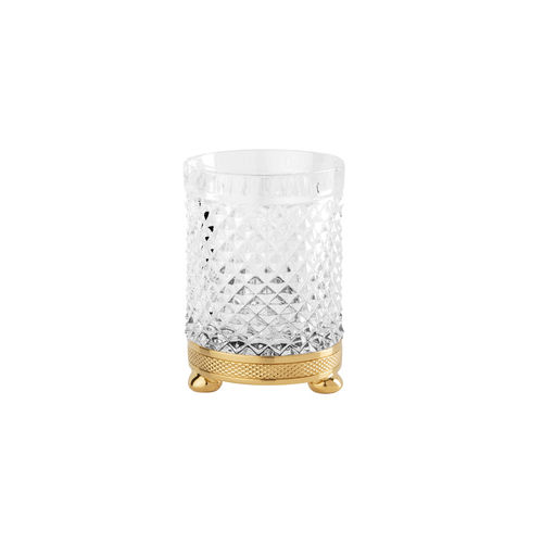 Zahnbürstenhalter für Gewerbegebrauch - FS08C-611 - Cristal&Bronze