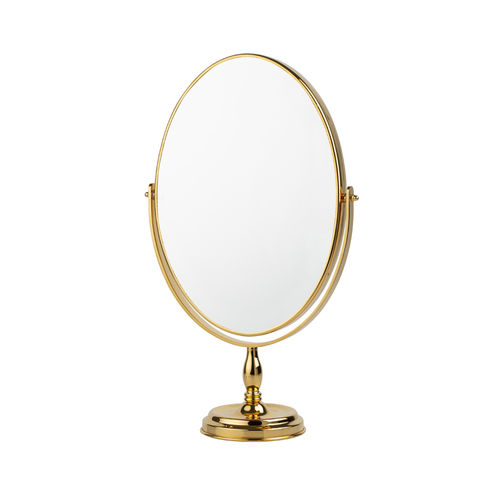 Standspiegel - FS01-6146 - Cristal&Bronze - klassisch / oval / Messing