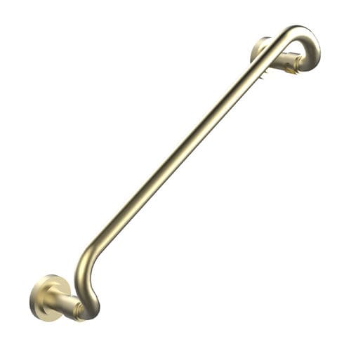 Messing-Stützgriff - C22-513 C&Eacute;LESTE - Cristal&Bronze - gerade / wandmontiert / für Gewerbegebrauch