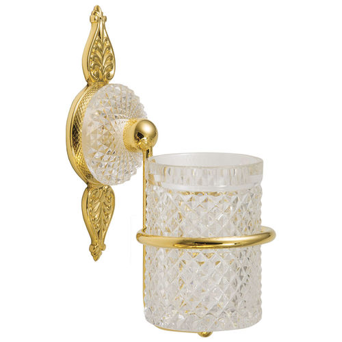 Zahnbürstenhalter für Gewerbegebrauch - C45-521 CYGNE AIL&Eacute; - Cristal&Bronze