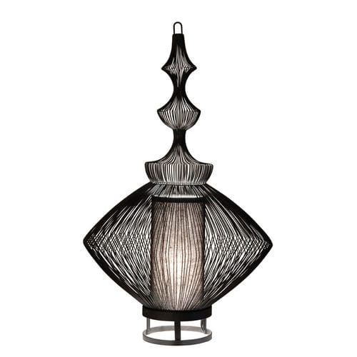 Tischlampe - OPIUM - FORESTIER - Stoff / modern / mit Kabel